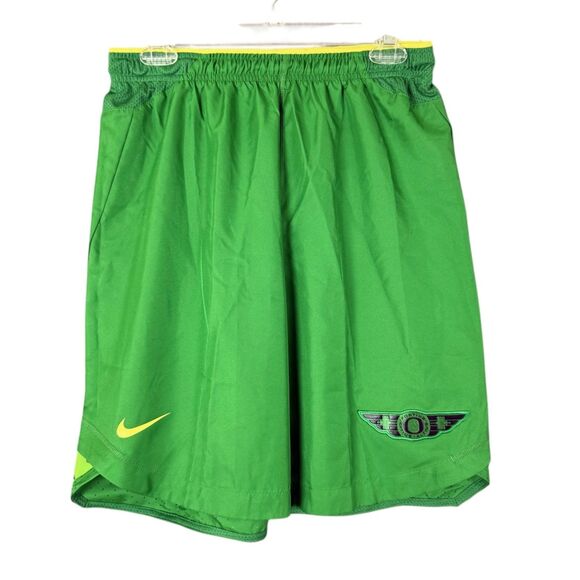 Oregon DUCKS Football TEAM ISSUED Nike Dri-Fit WORKOUT SHORTS Mens M Fortius - Picture 1 of 11